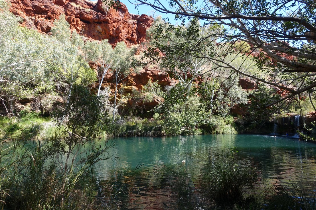 Karijini; gorges, hiking and&nbsp;swimming