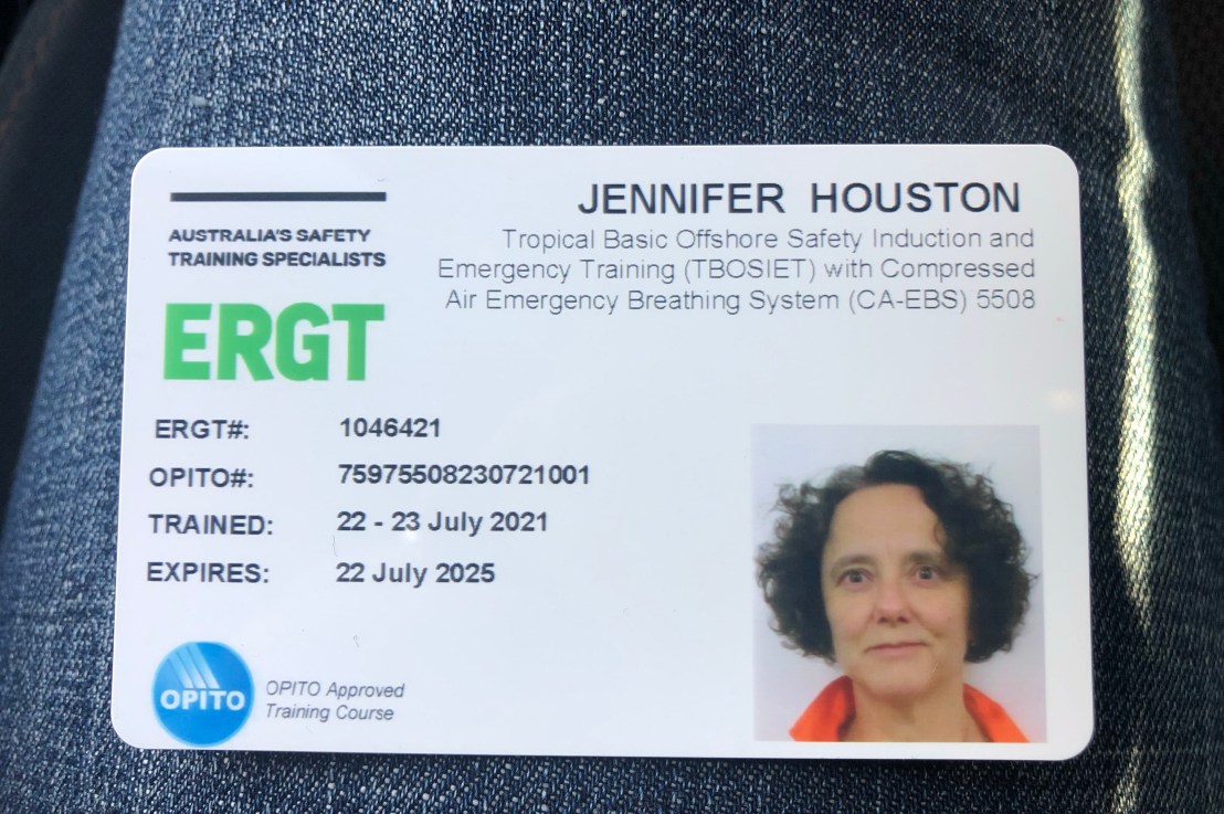 Completing my offshore&nbsp;training